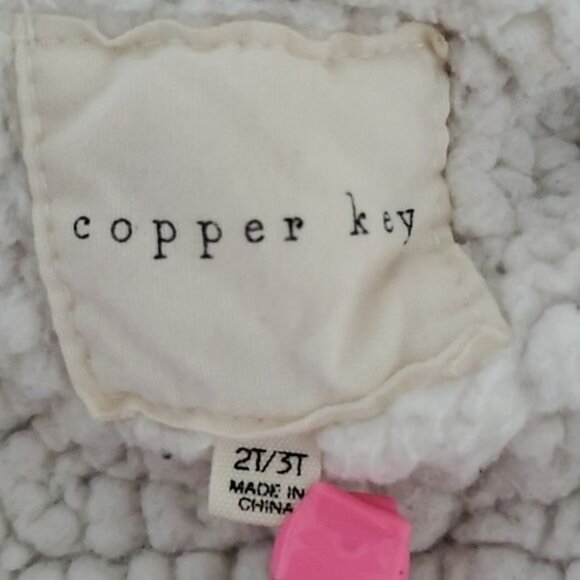 Copper Key Winter Snow Outdoor Parka Jacket Coat Brown Kids Youth GIRLS 2T/3T - Picture 8 of 13